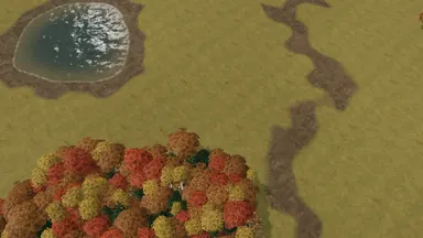 De kaart Gouden herfst in Iron War