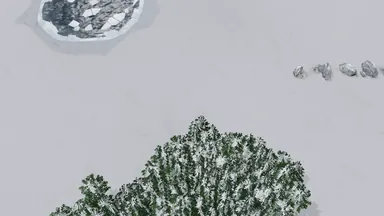 De kaart Winterfront in Iron War
