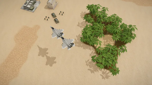 Operation Air Defence in Iron War: bombers over a base on the plateau